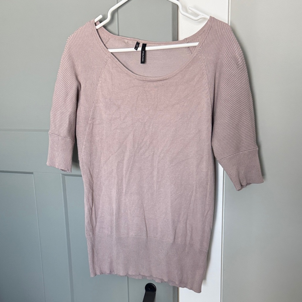 Maurices Blush Scoop Neck Sweater